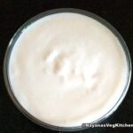 Homemade curd dahi plain yogurt 378x344