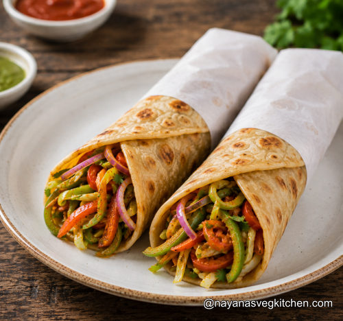 Veg franki Vegetable Frankie Recipe veg frankie 500x500