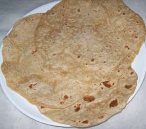 chapati indian flat bread 300x265