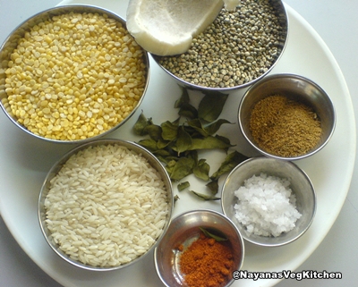 bajra khichdi ingredients 400x321