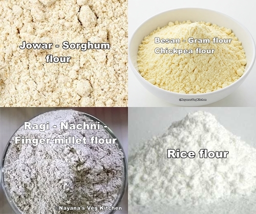 list of Gluten free flours glutenfree flours 500x418