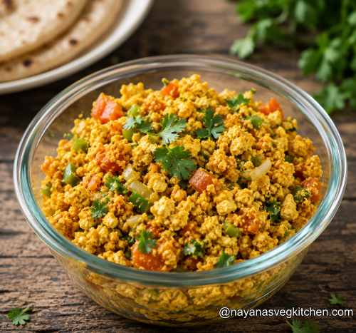 Paneer bhurji recipe paneer bhurjee 500x467