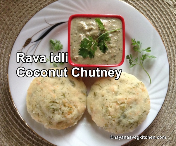Rava Idli recipe South Indian rava idli chutney 602x500