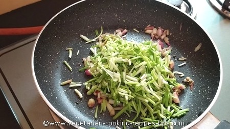 spring onion subji 3