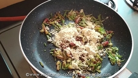 spring onion subji 6