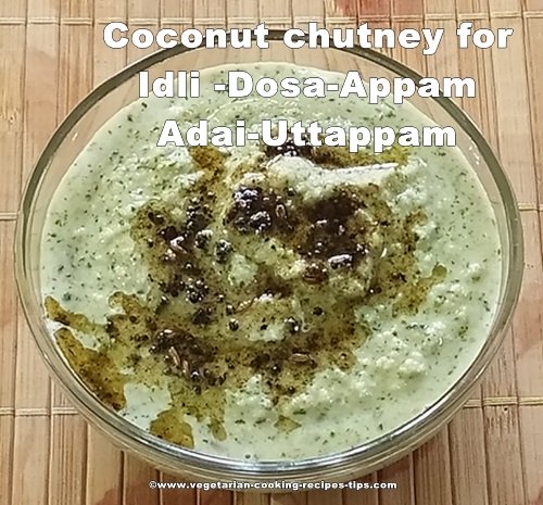 coconut chutney Narial chutney