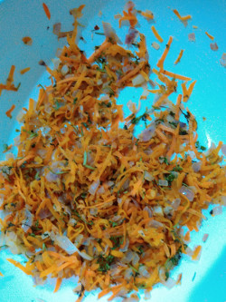 cooked onion carrot mix 250x333