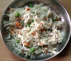 Akki shavige uppitu Rice sevai upma rice sevai upma akki shavige uppitu 576x500