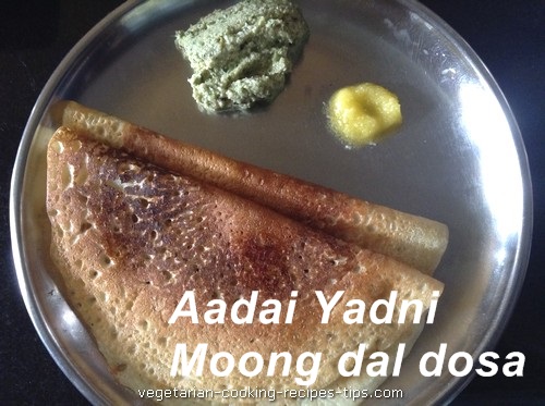 ready aadai yadni moong dal dosa 500x373