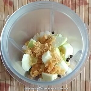 Raw mango rasam recipe Kairiche saar Mavinkayi saru mango jaggery in blender 500x500