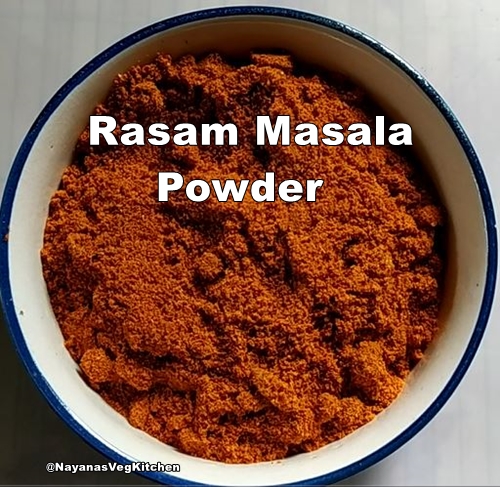 Indian Rasam Masala Powder Recipe rasam masala powder 500x487