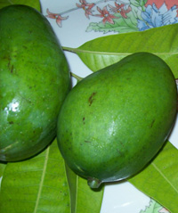 Mango Rice Mavinkayi Chitranna raw green mango - kairi - kachcha aam