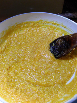 cooking mango kalakand 250x333