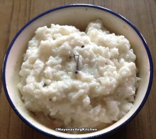 curd rice/ dahi bhat/ mosaranna/ thyir sadam500x448