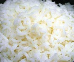 Mavinkai chitranna Green mango rice recipe plain white cooked rice 305x255