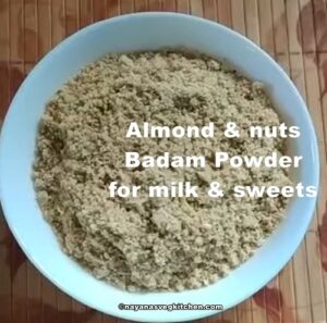 almond badam nuts powder 500x495