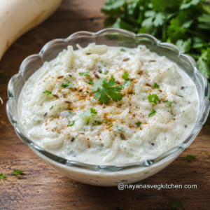 Radish Mooli Raita Recipe grated radish raita 500x500