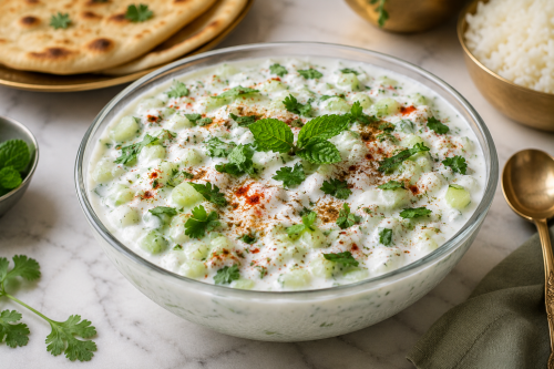 Cool Indian Cucumber Raita cucumber raita 500x333