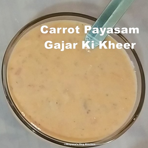 carrot payasam gajar kheer 500x500