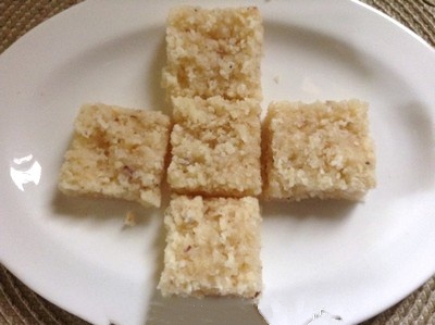 Fresh Coconut Burfi Narial barfi coconut burfi 2 400x299