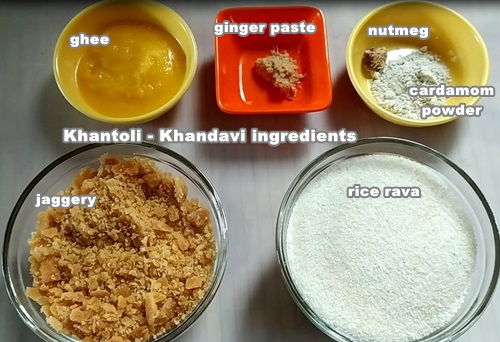 Rice Rava Khandvi Khantoli Recipe khantoli khandavi ingredients 500x342