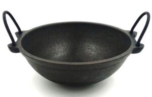 Healthy Cast iron cookware castiron kadai 500x319
