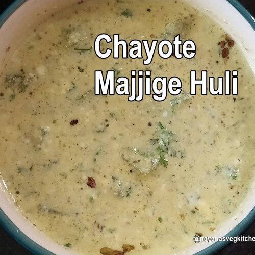 Chayote Seemebadnekai majjige huli chayote majjige huli 660x500