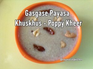 ghasgase payasa khuskhus kheer 670x500