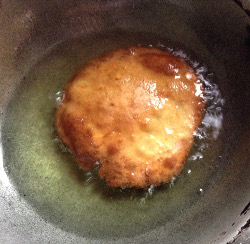 Bhopla gharge Pumpkin sweet poori frying gharge pumpkin poori 250x244