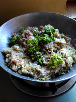 Ratalyacha kees sweet potato stirfry add cilantro ratalyacha kees sweet potato 250x333
