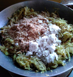 Ratalyacha kees sweet potato stirfry add peanut coconut ratalyacha kees sweet potato 250x267