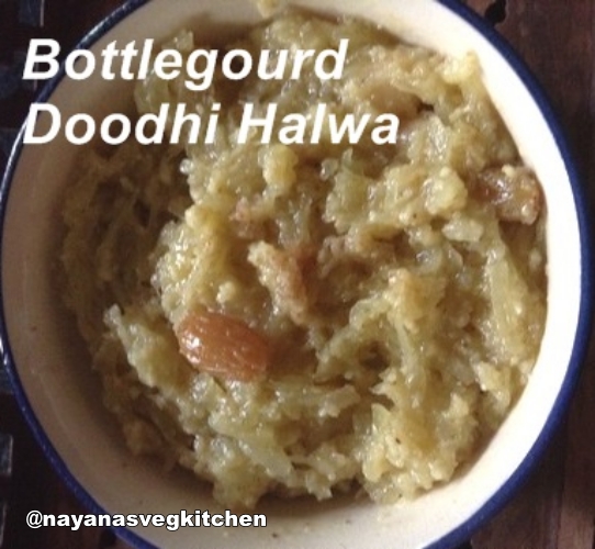 bottle gourd doodhi halwa 542x500