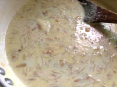 cooking gulkand sevai kheer 402x300
