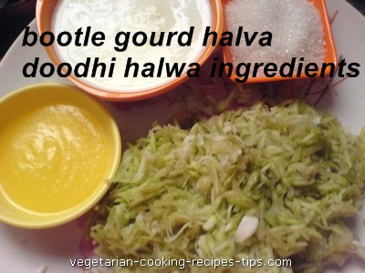 dumrot doodhi halva ingredients 400x300