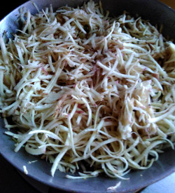 Ratalyacha kees sweet potato stirfry grated sweet potato ratalyacha kees 250x275