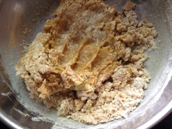 Bhopla gharge Pumpkin sweet poori mixing gharge pumpkin poori dough 250x187